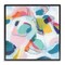 Stupell Industries Whimsical Shapes Abstraction Framed Giclee Wall Art Design by June Erica Vess